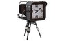 DKD Home Decor Reloj Vintage 26 x 32.5 x 17 cm Metal Cristal MDF