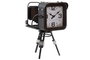 DKD Home Decor Reloj de Metal y Cristal Estilo Vintage