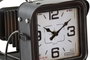 DKD Home Decor Reloj de Metal y Cristal Estilo Vintage
