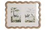 DKD Home Decor Marco Multifoto Mango 36x2x27,5 Marrón y Blanco