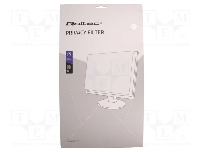 Qoltec RODO Filtro de privacidad para 22' (16:10) inevitable Qoltec RODO Filtro de privacidad para 22' (16:10) inevitable