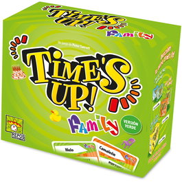 Asmodee Times Up Family TUF01ES Juego de mesa en español para toda la familia, adivinar personajes y objetos, +8 años