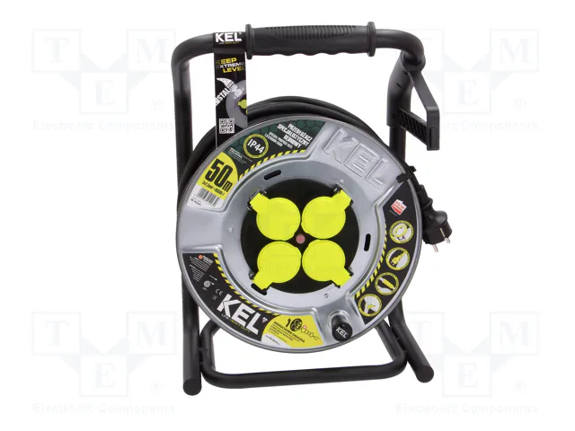 KEL Prolongador de alimentación H05RR-F 3G2,5mm2 50m KEL Prolongador de alimentación H05RR-F 3G2,5mm2 50m