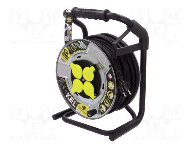 KEL Prolongador de alimentación H05RR-F 3G2,5mm2 50m KEL Prolongador de alimentación H05RR-F 3G2,5mm2 50m