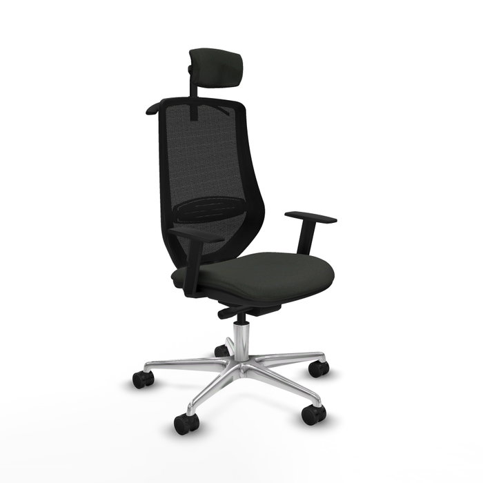 PIQUERAS Y CRESPO Silla de oficina Mardos con mecanismo Sincro/Traslack, Negro PIQUERAS Y CRESPO Silla de oficina Mardos con mecanismo Sincro/Traslack, Negro