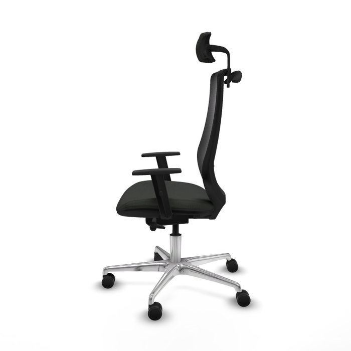PIQUERAS Y CRESPO Silla de oficina Mardos con mecanismo Sincro/Traslack, Negro PIQUERAS Y CRESPO Silla de oficina Mardos con mecanismo Sincro/Traslack, Negro