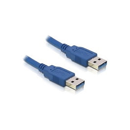 DeLOCK Cable USB 3.0 A-A Macho/Macho 5 m Azul, 5 Gbit/s, 5000 Mbit/s, 5 metros