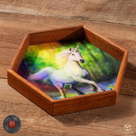 Anne Stokes Bandeja para dados Chase The Rainbow 20 cm
