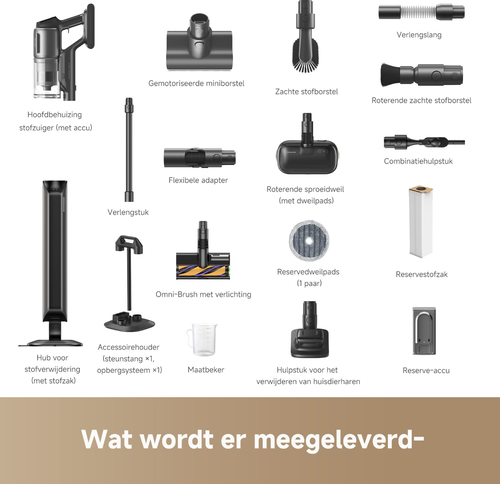 Dreame Z40 Station Aspirador sin Cable Negro Tipo Escoba Sin Bolsa Dreame Z40 Station Aspirador sin Cable Negro Tipo Escoba Sin Bolsa