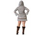 Disfraz Esquimal Gris Mujer Adulto XXL