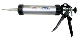 SIFER Pistola de Aluminio Cerrada de 23 cm para Cartuchos o Bolsas de 30 ml