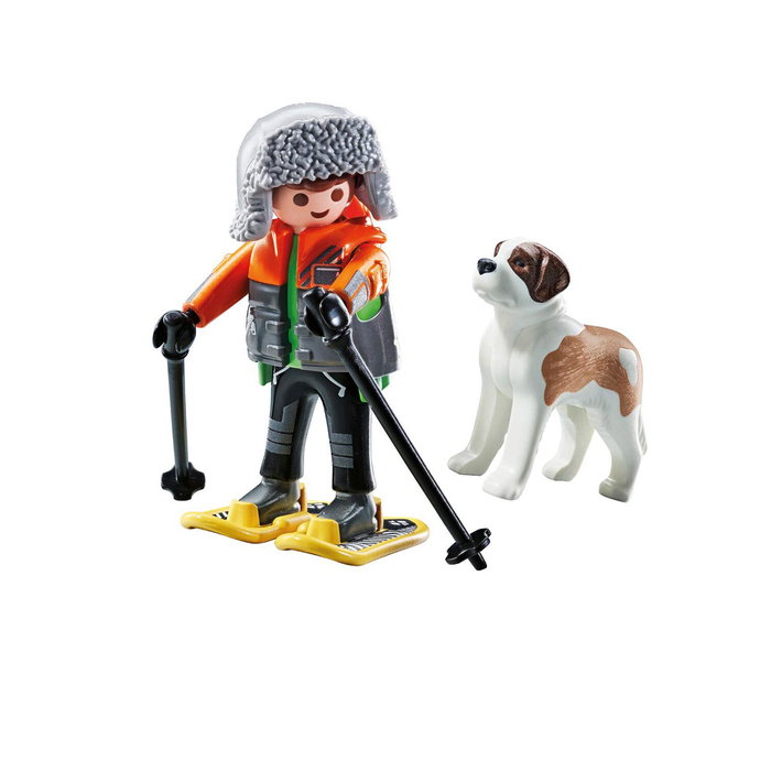 Playmobil Figura Senderista con San Bernardo my Life