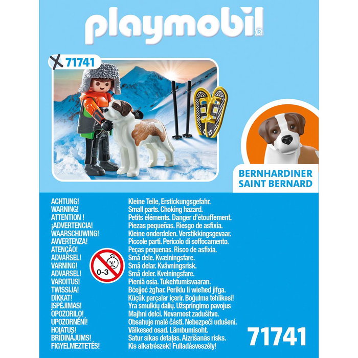 Playmobil Figura Senderista con San Bernardo my Life