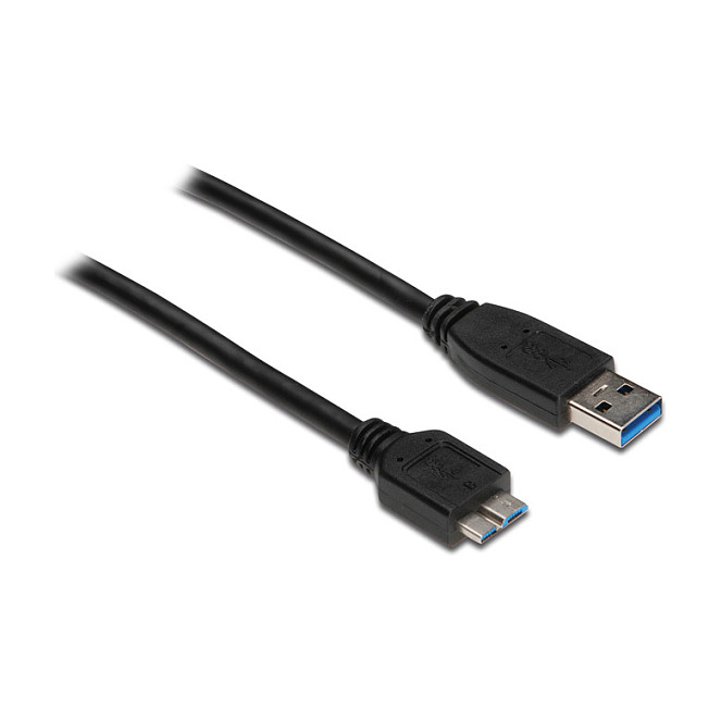 GoodConnections Cable USB 3.0 A a Micro-USB B de 3m, Negro GoodConnections Cable USB 3.0 A a Micro-USB B de 3m, Negro