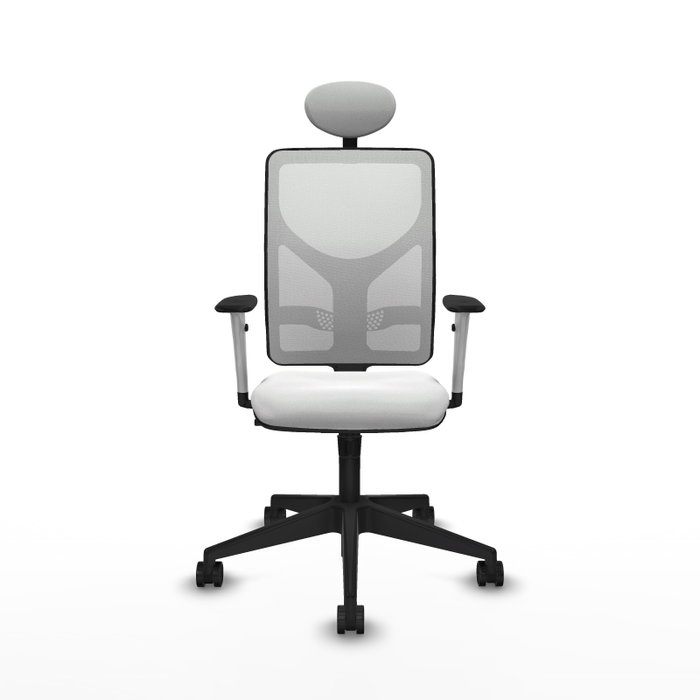 PIQUERAS Y CRESPO Silla de oficina Motilla con mecanismo Sincro, Blanco PIQUERAS Y CRESPO Silla de oficina Motilla con mecanismo Sincro, Blanco