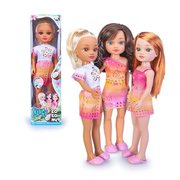 Famosa Muñeca Nancy Coconut Huelen a Coco 42 cm Modelos Surtidos