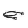 LANBERG Cable SATA III (6GB/S) F/F 0,5m con conectores de metal