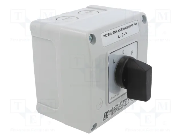 SPAMEL Interruptor de leva de 3 polos 16A L-0-P IP65 SPAMEL Interruptor de leva de 3 polos 16A L-0-P IP65