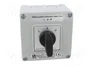 SPAMEL Interruptor de leva de 3 polos 16A L-0-P IP65