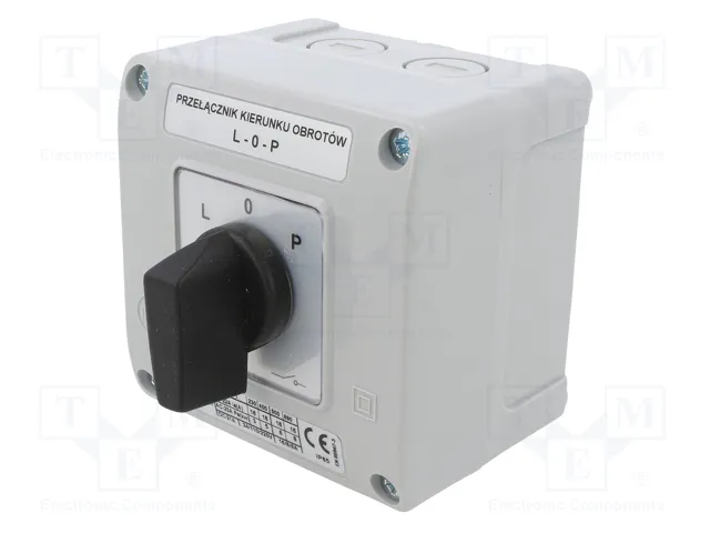 SPAMEL Interruptor de leva de 3 polos 16A L-0-P IP65 SPAMEL Interruptor de leva de 3 polos 16A L-0-P IP65