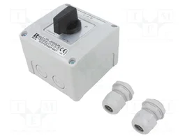 SPAMEL Interruptor de leva de 3 polos 16A L-0-P IP65