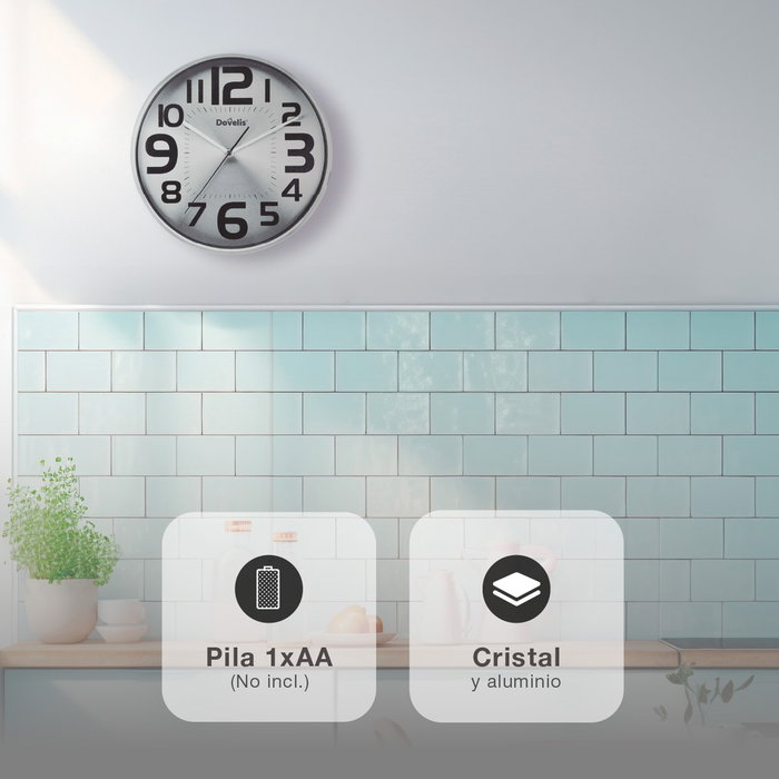Dovelis Reloj cocina Kuzine