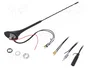 PER.PIC. Antena de techo para automóviles 25dBi AM/DAB/FM