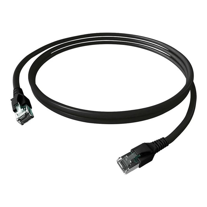 EASYLAN Cable de Parcheo FlexBoot Cat6a S/FTP 2m Negro EASYLAN Cable de Parcheo FlexBoot Cat6a S/FTP 2m Negro