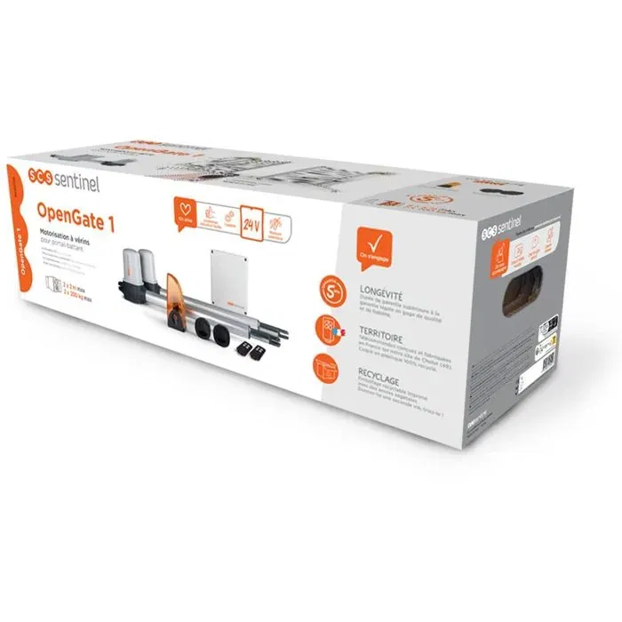 SCS Sentinel Motorización 24V con Cilindros para Cancela Batiente - OpenGate 1