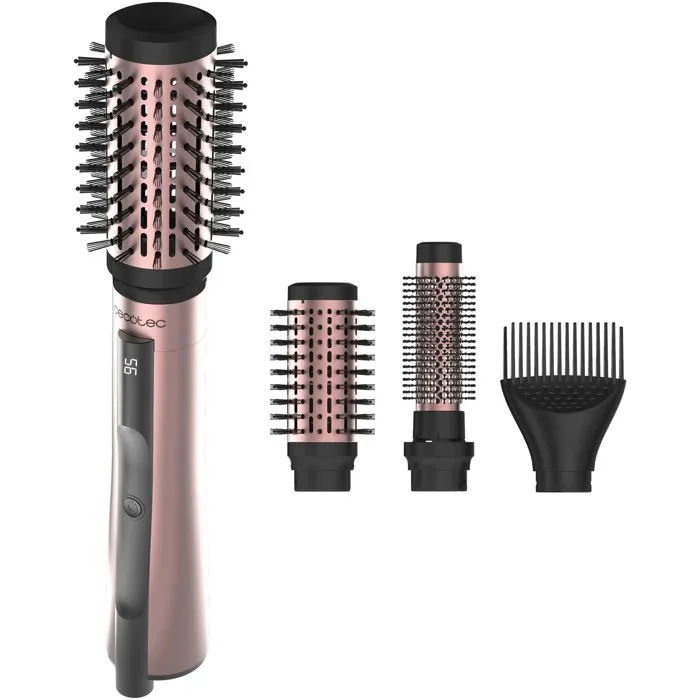 Cecotec Cepillo de Peinado CeramicCare 3 en 1 AirBrush 1200 W Recubrimiento Cerámico