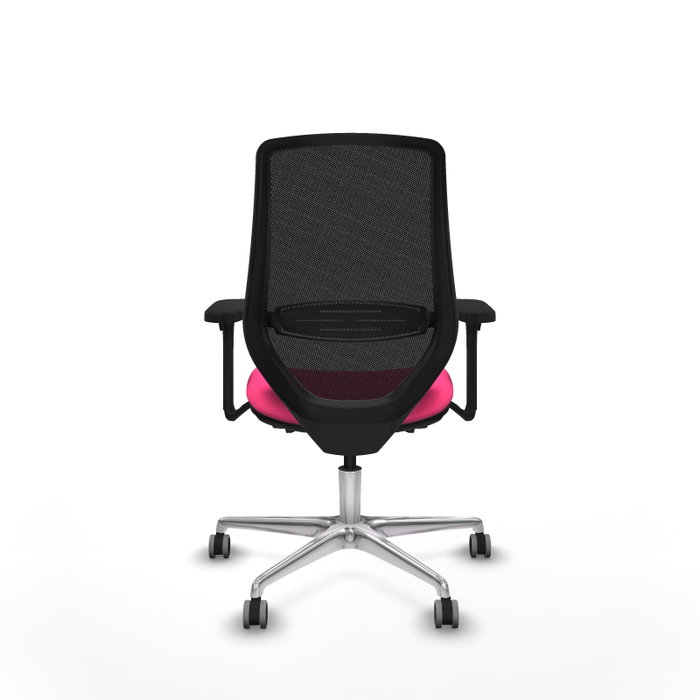 PIQUERAS Y CRESPO Silla de oficina Mardos con mecanismo Sincro/Traslack, Rosa y Negro PIQUERAS Y CRESPO Silla de oficina Mardos con mecanismo Sincro/Traslack, Rosa y Negro