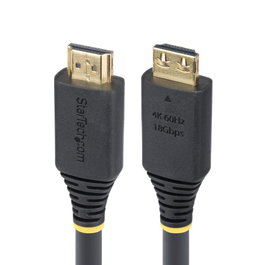 Startech Cable HDMI Macho a Macho 7 m Blindado Negro Sin Halógenos Pasivo 4K60Hz 1440p