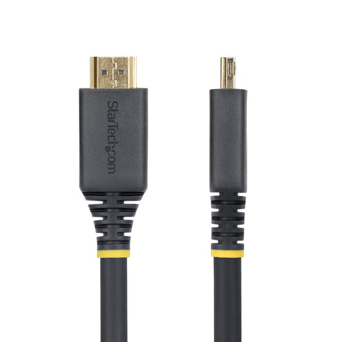 Startech Cable HDMI Macho a Macho 7 m Blindado Negro Sin Halógenos Pasivo 4K60Hz 1440p Startech Cable HDMI Macho a Macho 7 m Blindado Negro Sin Halógenos Pasivo 4K60Hz 1440p
