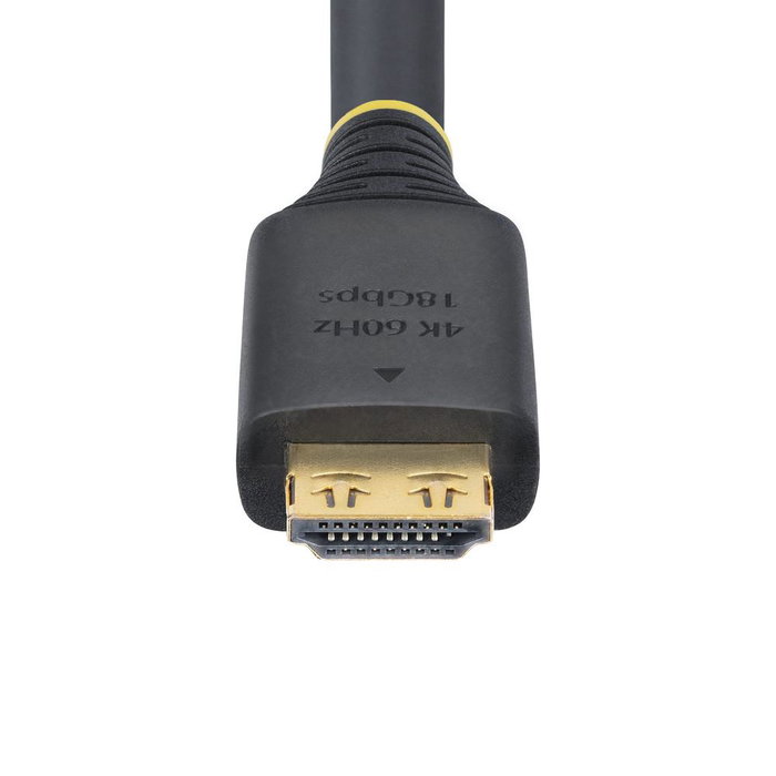 Startech Cable HDMI Macho a Macho 7 m Blindado Negro Sin Halógenos Pasivo 4K60Hz 1440p Startech Cable HDMI Macho a Macho 7 m Blindado Negro Sin Halógenos Pasivo 4K60Hz 1440p