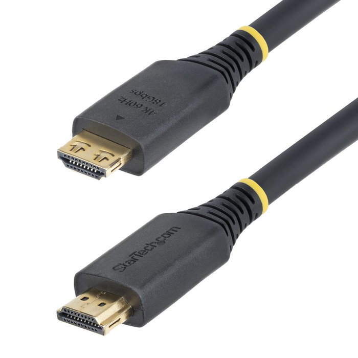 Startech Cable HDMI Macho a Macho 7 m Blindado Negro Sin Halógenos Pasivo 4K60Hz 1440p Startech Cable HDMI Macho a Macho 7 m Blindado Negro Sin Halógenos Pasivo 4K60Hz 1440p