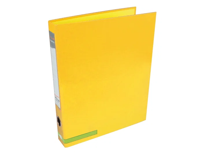 Liderpapel Carpeta de 2 anillas mixtas 25 mm A4 Amarillo