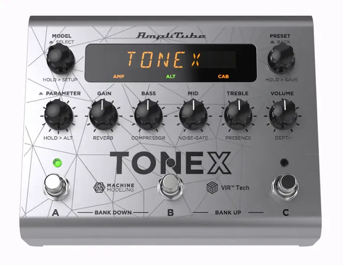 IKMULTIMED Pedal Tonex Signature Bass Collection para Bajo, Modelador de Amplificadores y Pedales con 150 Tone Models