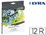 Lyra Rotulador Aqua Brush Duo Caja de 12 Colores para Artistas, Diseñadores y Aficionados