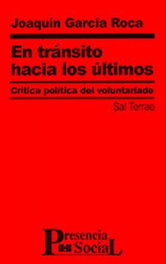 En tránsito hacia los últimos, Joaquín García Roca - SALTERRAE