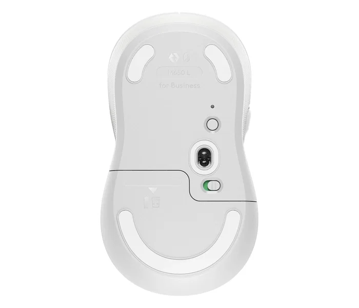 Logitech Signature M650 L for Business Ratón inalámbrico Blanco, Tamaño L Logitech Signature M650 L for Business Ratón inalámbrico Blanco, Tamaño L