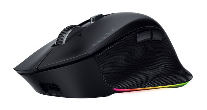 Razer Pro Click V2 Ratón Ergonómico Inalámbrico Gaming Negro USB-C RGB 30000 DPI