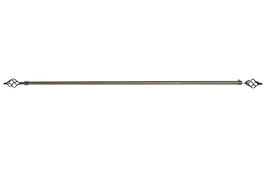 DKD Home Decor Barra Cortina Dorado Metal Extensible 160-300 cm Capacidad 16/19mm