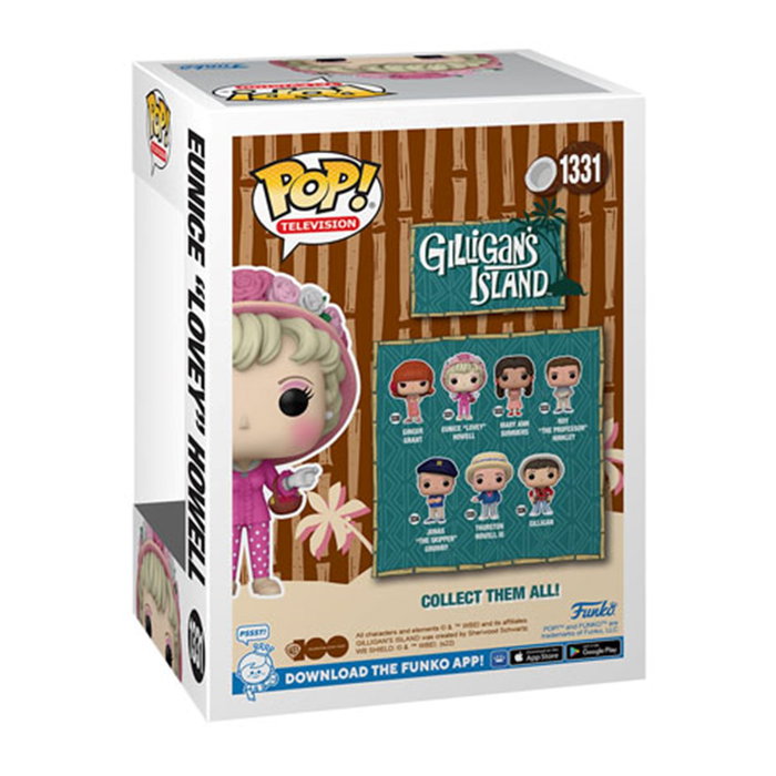 Funko Pop Lovey La Isla de Gilligan Figura Vinilo 9cm