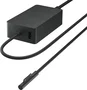 Microsoft Cargador/Cable de Alimentación AC 65W 1.7m Negro - Compatible con Surface Pro, Go, Laptop, Book y Studio
