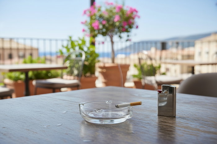 Inde Cenicero de Vidrio Redondo, 10 cm de Diámetro x 3.5 cm de Profundidad, para Hogar o Exterior (36 Unidades)