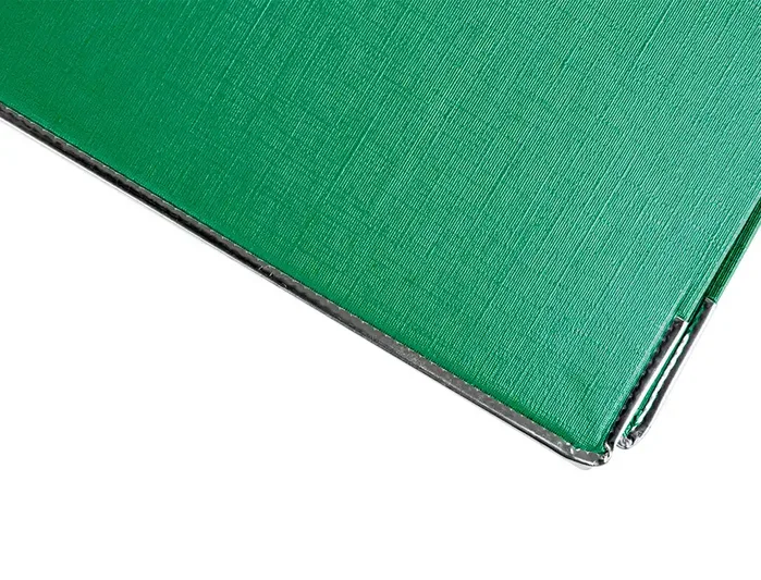 Liderpapel Archivador de Palanca Forrado PVC Verde 75mm