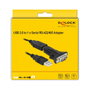 DeLOCK Adaptador USB 2.0 Tipo A a 1 x Serial RS-422/485 DB9 66286