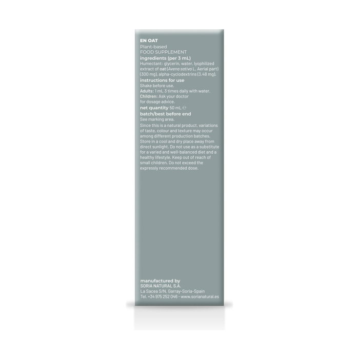 Soria Natural Extracto de Avena Siglo XXI 50 ml Soria Natural Extracto de Avena Siglo XXI 50 ml