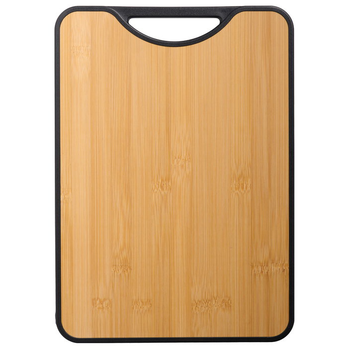 Day Tabla Cortar Doble Cara Bambú y Plástico Gris 34x24 cm con Asa