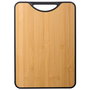 Day Tabla Cortar Doble Cara Bambú y Plástico Gris 34x24 cm con Asa
